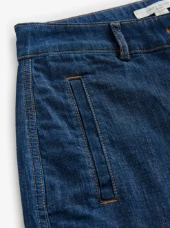 Indigoblauw - Laura Ashley jeans met wijde pijpen