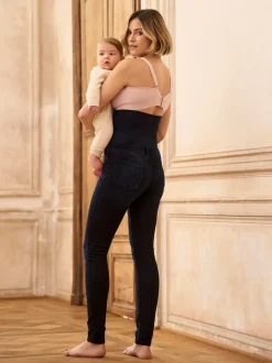 Indigoblauw - Seraphine Premium Organic Post Maternity Skinny Jeans