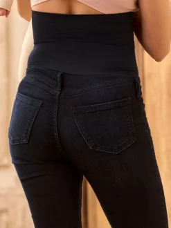 Indigoblauw - Seraphine Premium Organic Post Maternity Skinny Jeans