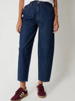 Indigoblauw - Threadbare jeans met ruime rechte pijpen