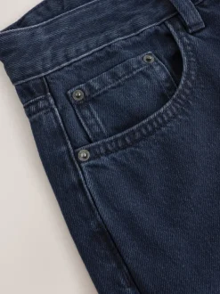 Inktblauw - Straight Leg Jeans