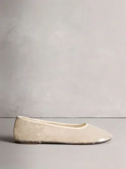 Ivoor - Forever Comfort® Round Toe Sequin Ballerina Flats