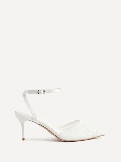 Ivoor - Linzi Serenade Beaded Mesh Court Heels