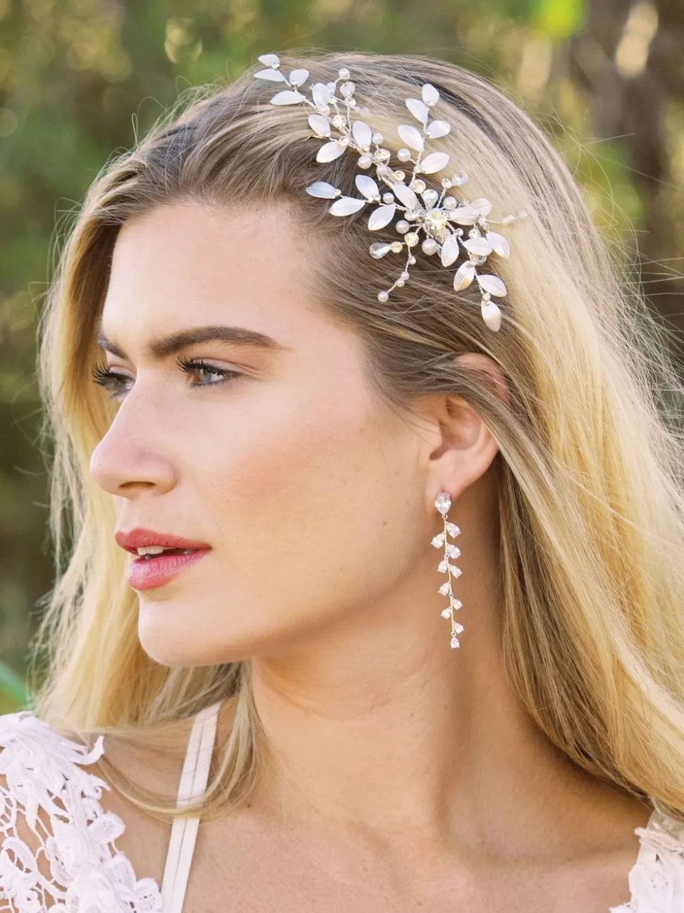 Ivory & Co berkkleurige clip