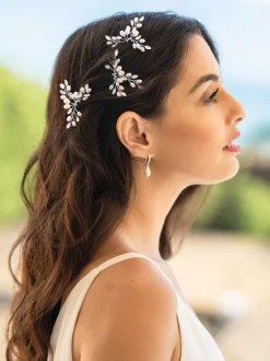 Ivory & Co Cosmos Hairpins Set