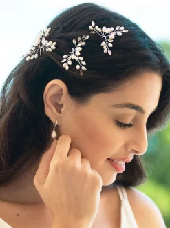 Ivory & Co Cosmos Hairpins Set