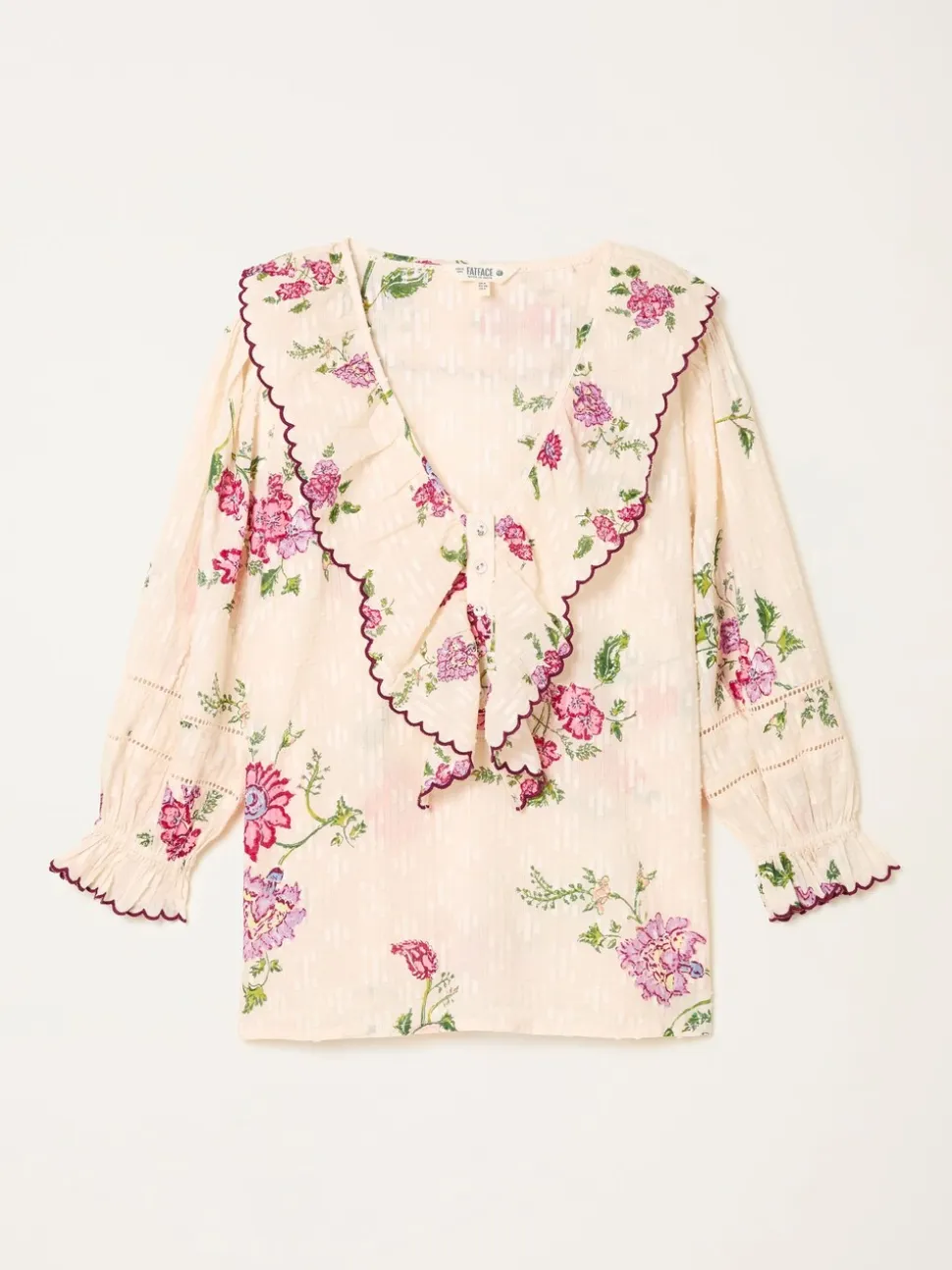 Ivory Spring Floral - FatFace Blouse