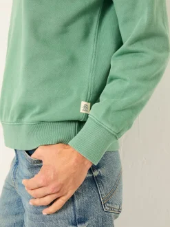 Jadegroen - FatFace - sweatshirt met ronde hals