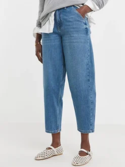 JD Williams Barrel Leg Jeans