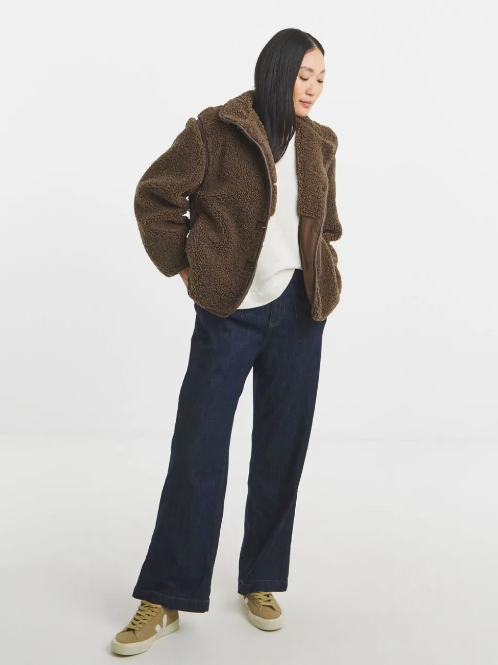 JD Williams Borg Teddy Jacket