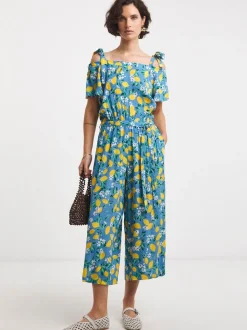 JD Williams Crinkle Tie Strap Jumpsuit