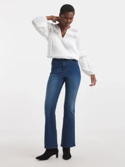 JD Williams High Waist Super Stretch Bootcut Jeans