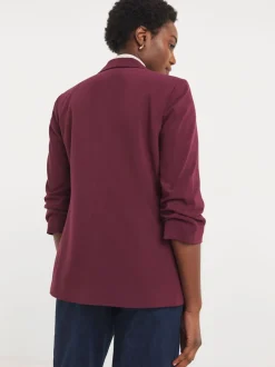 JD Williams Ruched Sleeve Blazer