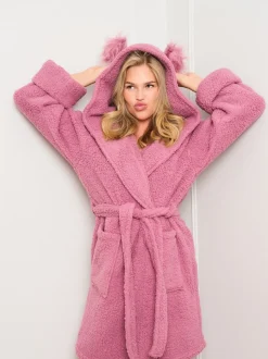 Jim Jam the Label Natural Novelty Lambi Robe