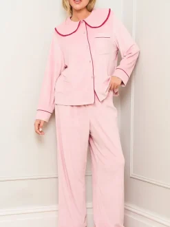Jim Jam the Label Pink Pyjamas