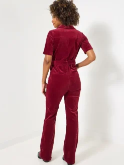 Joe Browns Belted Bootcut Cord Jumpsuit