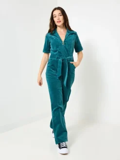 Joe Browns Belted Bootcut Cord Jumpsuit