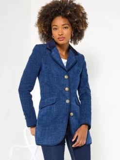 Joe Browns Navy Longline Jacket