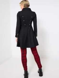 Joe Browns Oversized Collar Black Coat