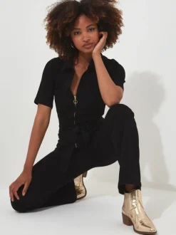 Joe Browns Roxie jumpsuit van denim voor tenger postuur