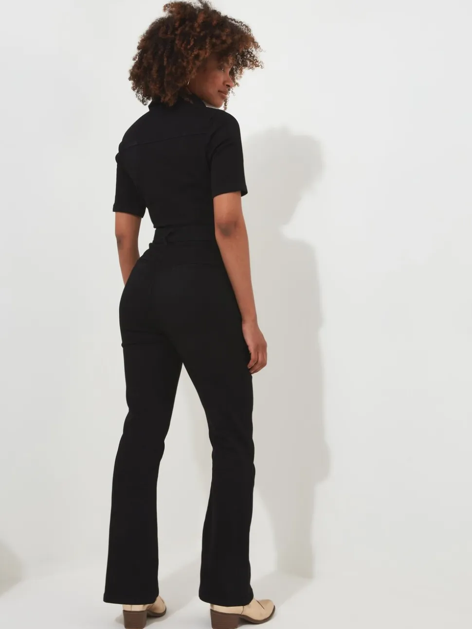 Joe Browns Roxie jumpsuit van denim voor tenger postuur