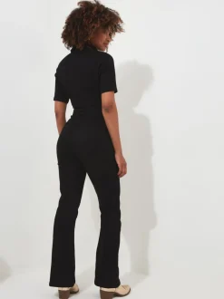 Joe Browns Roxie jumpsuit van denim voor tenger postuur