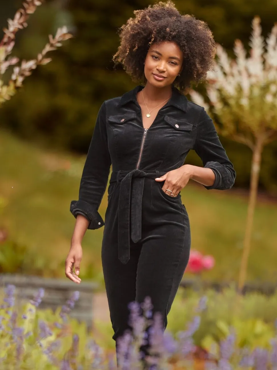 Joe Browns Stretch Fit Darcy Cord Jumpsuit