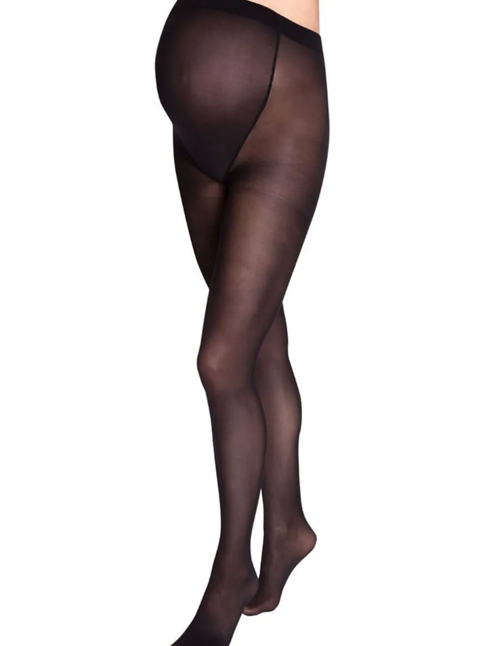 JoJo Maman Bébé 50 Denier Supersoft Maternity Tights Black
