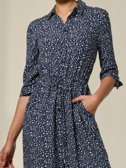 Jolie Moi Tie Half Sleeve Wide Leg Jumpsuit