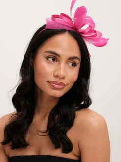 Jon Richard Fushia Medium Fascinator