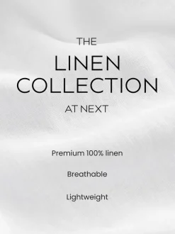 Kakigroen - 100% linnen Premium broek met wijde pijpen