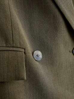 Kakigroen - Relaxed Crosshatch Blazer