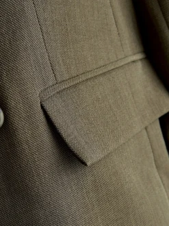 Kakigroen - Relaxed Crosshatch Blazer