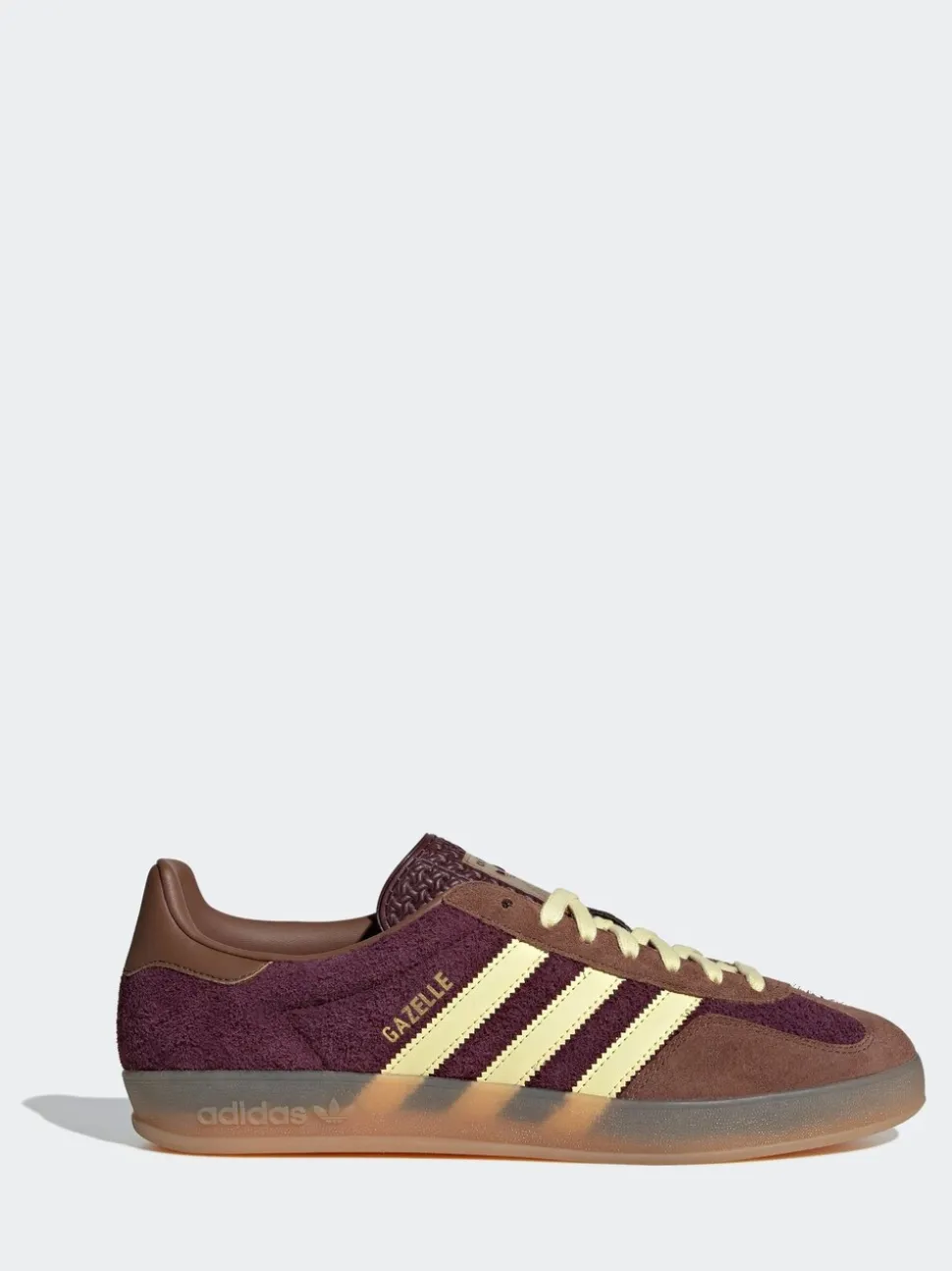 Kastanjebruin-rood - adidas Originals - Gazelle sneakers voor binnen