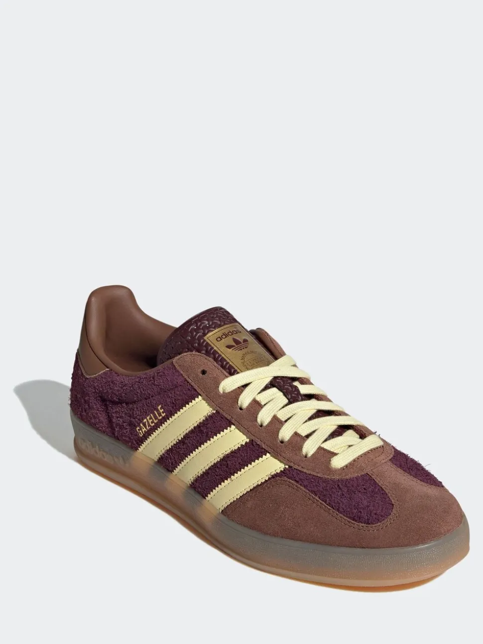 Kastanjebruin-rood - adidas Originals - Gazelle sneakers voor binnen