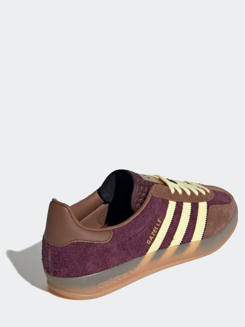 Kastanjebruin-rood - adidas Originals - Gazelle sneakers voor binnen