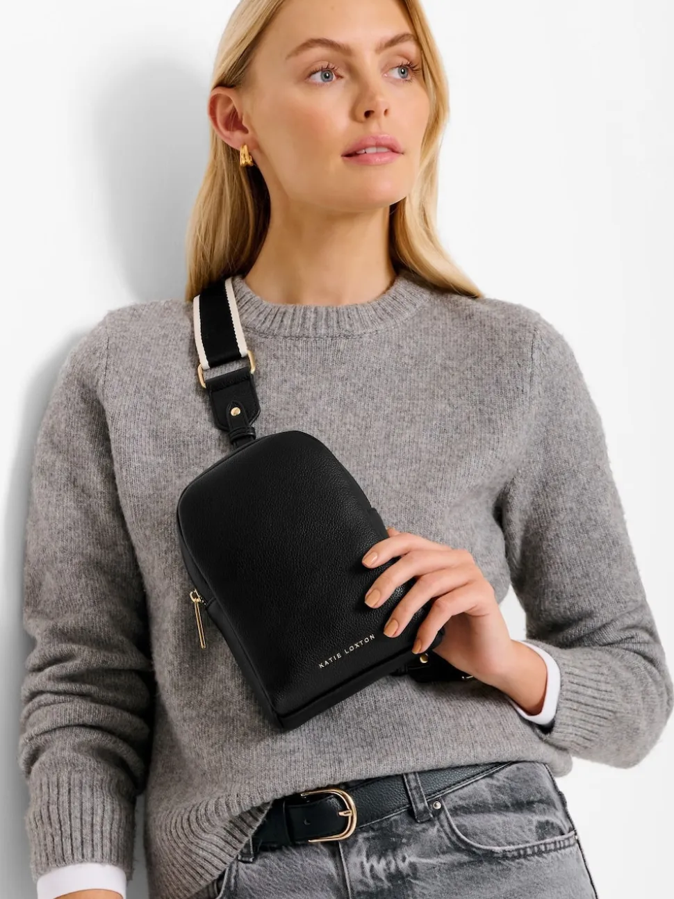 Katie Loxton Kaite Canvas Strap Sling Bag