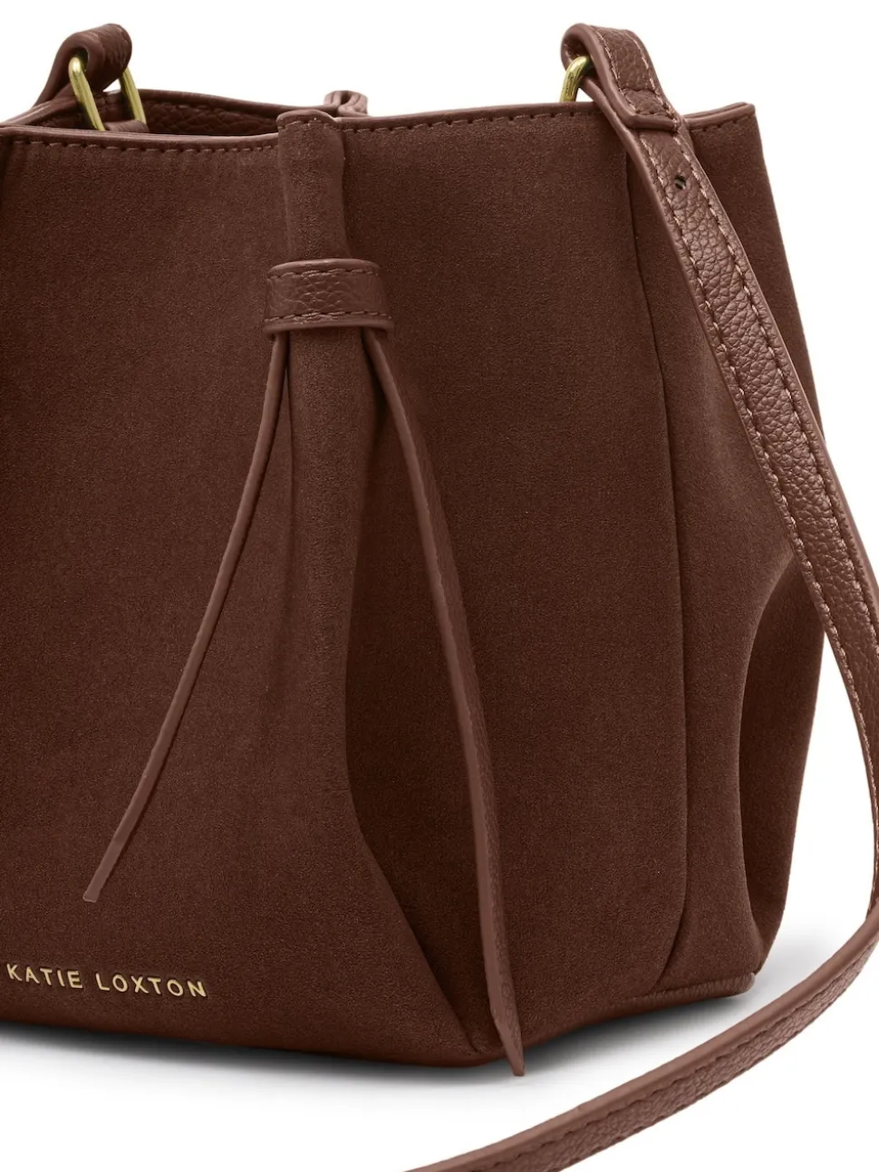 Katie Loxton Mini Celina Suedette Bucket Bag