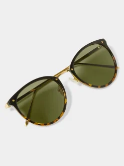Katie Loxton SANTORINI | Gradient Black Tortoiseshell Sunglasses