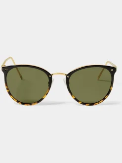 Katie Loxton SANTORINI | Gradient Black Tortoiseshell Sunglasses