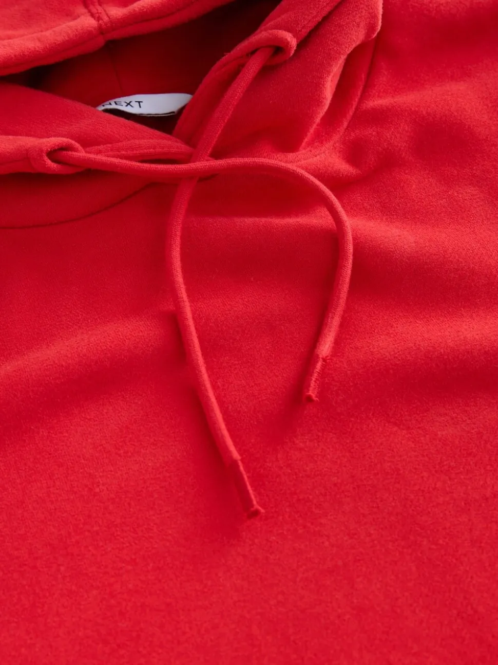 Kersrood - Active Longline Overhead Hoodie met superzacht naaddetail en zakken