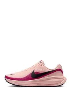 Koraalrood met wassing - Nike Revolution 8 hardloopschoenen