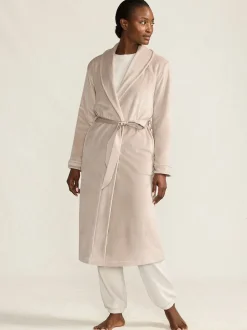 Lands' End Velour Super Soft Dressing Gown