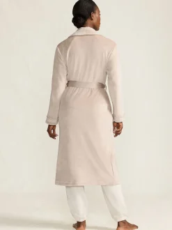 Lands' End Velour Super Soft Dressing Gown