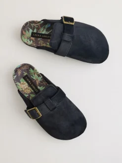Laura Ashley Cork Footbed Mule Slippers