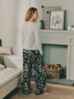 Laura Ashley Pointelle Long Sleeve Pyjamas