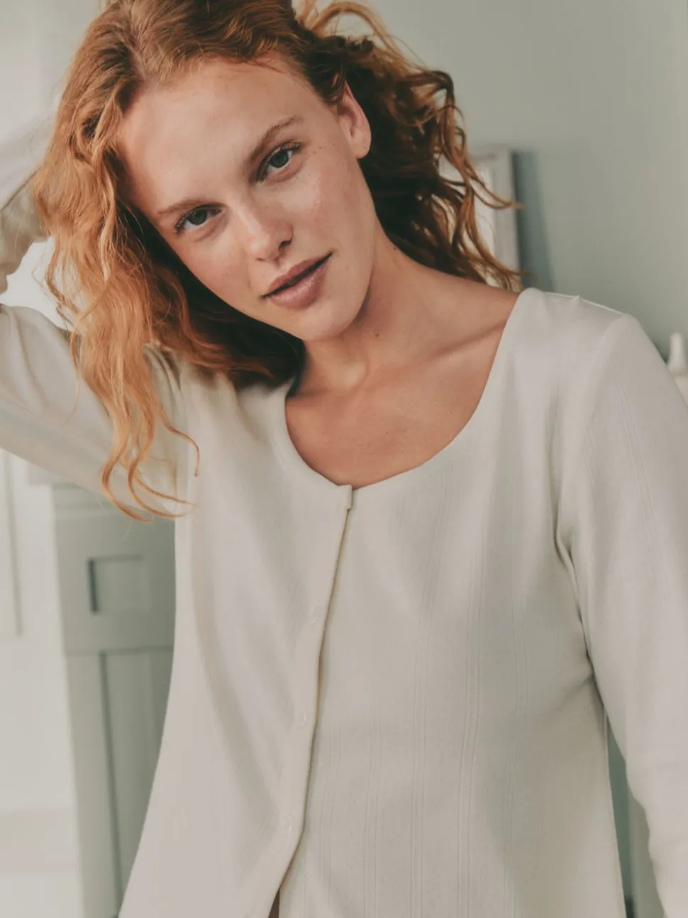 Laura Ashley Pointelle Long Sleeve Pyjamas