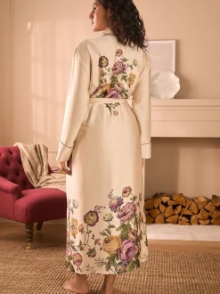 Laura Ashley Uffington Roses longline badjas