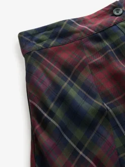 Laura Ashley Viscose Check Co-ord Maxi Skirt
