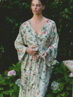 Laura Ashley Viscose Robe